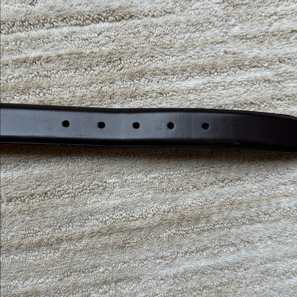 Calvin Klein Men’s Roller Buckle Genuine Leather Belt Black Size 38 #73182